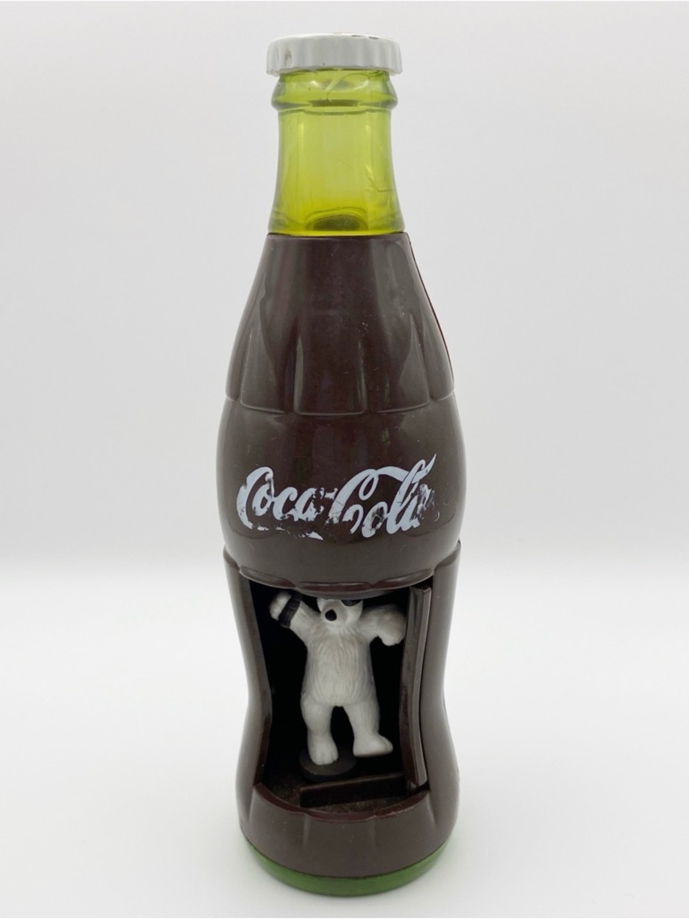 Vintage Coca Cola Polar Bear Bottle Toy